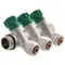 Коллектор вентильный с фитингом Koer KR.1123-3 3/4”x3 ways (KR2830)