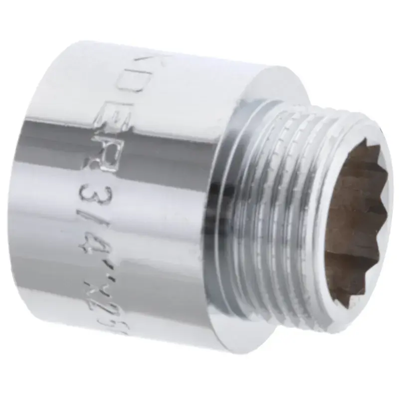 Удлинитель 3/4"-25мм (хром) Koer KF.E08-25.CHR (KF0107) Удлинитель 3/4"-25мм (хром) Koer KF.E08-25.CHR (KF0107)