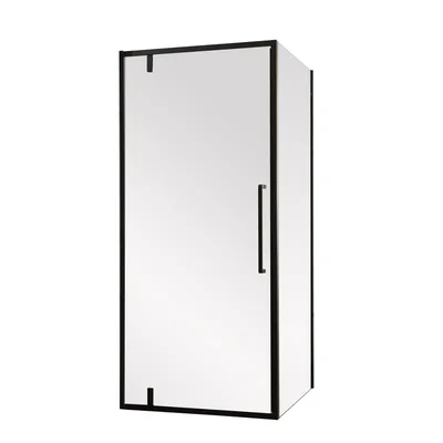 Душевая кабина без поддона Mixxus Premium BEVEL SC01-90x90x195-TR Black прозрачное стекло 6мм (MI68