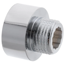 Переходник (коннектор) 1/2"х3/4" (хром) Koer KF.A0608.CHR (KF0138)