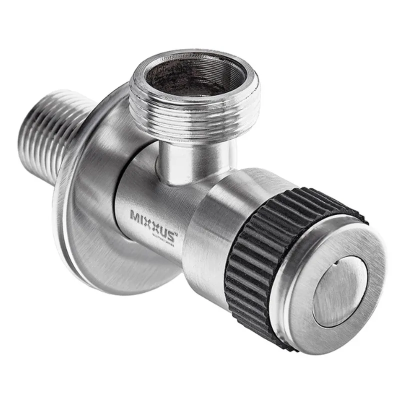 Кран для подключения сантехприборов Mixxus VAL-05-1/2x3/4 с нерж. стали (MI6162)