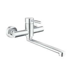 Смеситель для кухни Champion SUS-005 CHROME настенный из нержавеющей стали (CH6536)