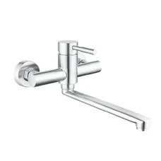 Смеситель для кухни Champion SUS-005 CHROME настенный из нержавеющей стали (CH6536)