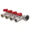 Коллектор с шаровыми кранами и фитингом Koer KR.1126-4 1”x4 ways (KR2840) Коллектор с шаровыми кранами и фитингом Koer KR.1126-4 1”x4 ways (KR2840)