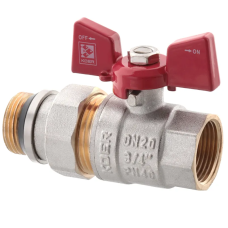 Кран с американкой 3/4" "антипротечка" (Koer KR.227-Gi) (KR0191)
