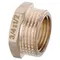 Футорка 1/2"х3/4" Koer KF.F0608.WN без никеля (KR2985) Футорка 1/2"х3/4" Koer KF.F0608.WN без никеля (KR2985)