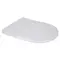 Сидение-крышка для унитаза Mixxus SEAT COVER BEVEL-2004 560х363х30mm, с микролифтом (MI6730)