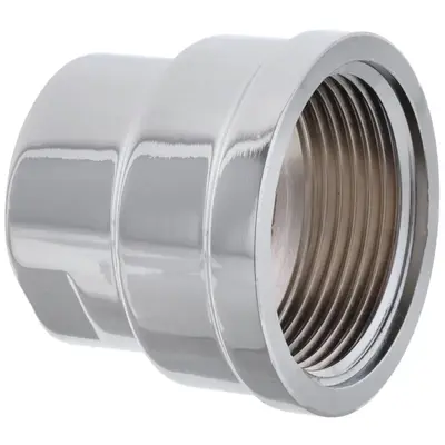 Муфта редукционная 1"х1-1/4" (хром) Koer KF.C1012.chr (KF0123) Муфта редукционная 1"х1-1/4" (хром) Koer KF.C1012.chr (KF0123)