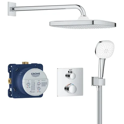 Душевая система скрытого монтажа с термостатом Grohe Grohtherm (34871000)