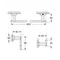 Набір аксесуарів 3 в 1 Grohe Essentials Cube New (40777001) Набір аксесуарів 3 в 1 Grohe Essentials Cube New (40777001)
