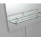 Зеркало настенное Zerix LAGUNA MRZ03-450x600x110 прямоугольное с дугообразным верхом и полкой (ZX56