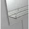 Зеркало настенное Zerix SANSA MRZ04-450x600x100 прямоугольное с полкой и декором (ZX5626)