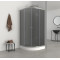 Душевая кабина с низким поддоном Mixxus PLAIN SCT02-90x90x195-GR SATIN серое тонированное стекло 4м