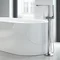Смеситель для ванны Grohe Plus однорычажный, напольный монтаж (23846003)