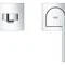 Смеситель для раковины Grohe Plus на 2 отверстия, L-Size (29306003)