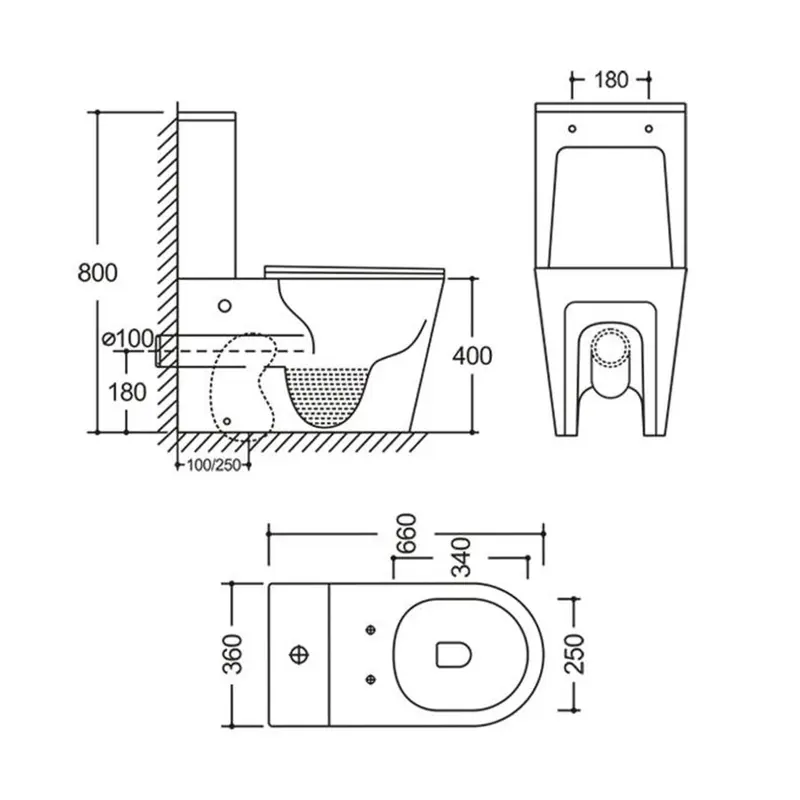 Унитаз-компакт Mixxus BEVEL-0404-T3 660х360х800mm, система смыва TORNADO 3.0 (MI6726) Унитаз-компакт Mixxus BEVEL-0404-T3 660х360х800mm, система смыва TORNADO 3.0 (MI6726)