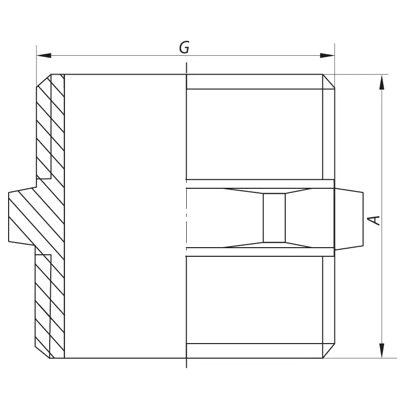 Ниппель 1/2'' big Koer WM.N06 (KR2988) Ниппель 1/2'' big Koer WM.N06 (KR2988)