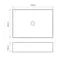Раковина накладная Mixxus Premium QUADRO-0104 500х350х120mm (MP6515)