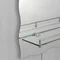Зеркало настенное Zerix MIRRA MRZ02-450x600x105 прямоугольное с дугообразным верхом, фигурными бока