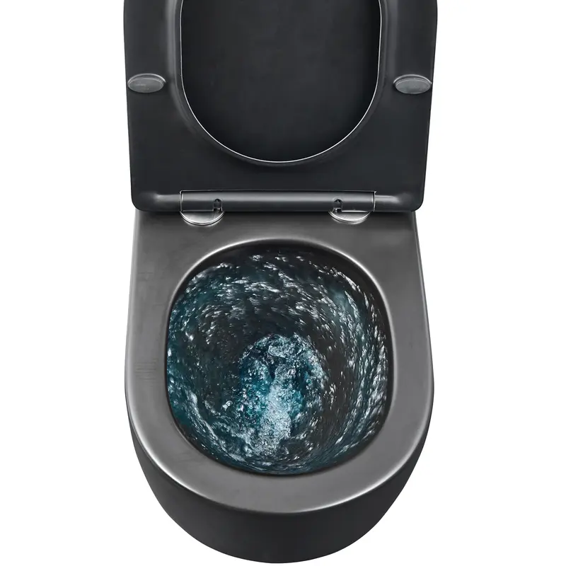 Подвесной унитаз Mixxus Premium BEVEL-0301-T3 BLACK 515х355х365mm, система смыва TORNADO 3.0 (MP659 Подвесной унитаз Mixxus Premium BEVEL-0301-T3 BLACK 515х355х365mm, система смыва TORNADO 3.0 (MP659