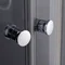 Душевая кабина с низким поддоном Mixxus PLAIN SCT02-90x90x195-TR GRAPHITE прозрачное стекло 4мм (MI