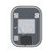 Зеркало Mixxus Premium DIVERSE MR15-90x70-REVERSE (LED Touch, Anti-fog, димер (3-6,5kK)) (MP6639)