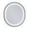 Зеркало Mixxus Premium ELLIPSE MV05-80x70-REVERSE BLACK (LED Touch, Anti-fog, димер (3-6kK))(MP6646