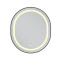 Зеркало Mixxus Premium ELLIPSE MV05-80x70-REVERSE BLACK (LED Touch, Anti-fog, димер (3-6kK))(MP6646