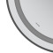 Зеркало Mixxus Premium ELLIPSE MV05-80x70-REVERSE BLACK (LED Touch, Anti-fog, димер (3-6kK))(MP6646