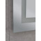 Зеркало Mixxus HARD MR06-50x80-CASE с LED Touch, Anti-fog, димером, рег. яркости, часами (MI6657)