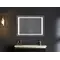Зеркало Mixxus Style MR03-80x60 (часы, LED-подсветка, антизапотевание) (MI6005)