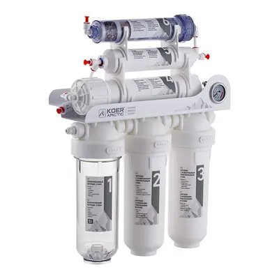 Система зворотного осмосу KOER KV.06A ARCTIC 6 (KR3148) Система зворотного осмосу KOER KV.06A ARCTIC 6 (KR3148)