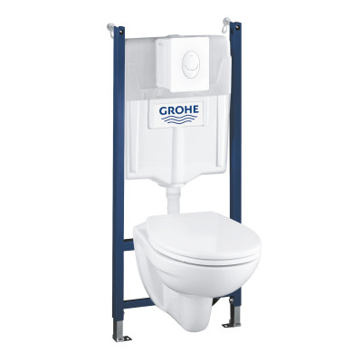 Комплект інсталяції з унітазом 4 в 1 Grohe Solido Ceramic Bundle (39117000)