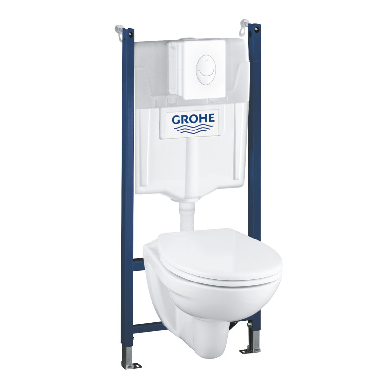 Комплект інсталяції з унітазом 4 в 1 Grohe Solido Ceramic Bundle (39117000)