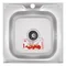 Кухонна мийка накладна ZERIX Z5050-06-160E (satin) (ZX1609)