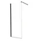Душевая перегородка Mixxus Premium FLAT SP02-140x200-TR Black Walk-In прозрачное стекло 8мм (MI6858