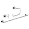 Набір аксесуарів 3 в 1 Grohe Essentials Cube New (40777001) Набір аксесуарів 3 в 1 Grohe Essentials Cube New (40777001)