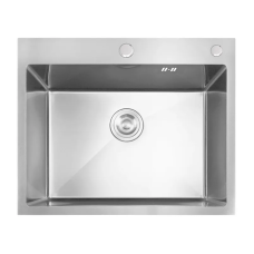Мойка Mixxus MH5843 Nano-Silver из нерж. стали (цвет нерж.) (MX1930)
