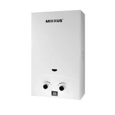 Газовая колонка Mixxus GWH-0112 BASIC WHITE дымоходная 12 л/мин (WH0029)