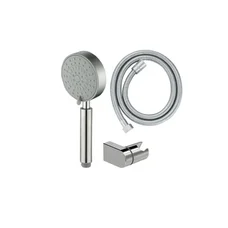Душевой набор Mixxus Shower SET-07.SUS (шланг, лейка, кронштейн) с нерж. стали (MI6160)