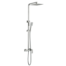 Душевая колонна со смесителем Zerix KUB-008-J из нерж. стали SUS304 (ZX4854)
