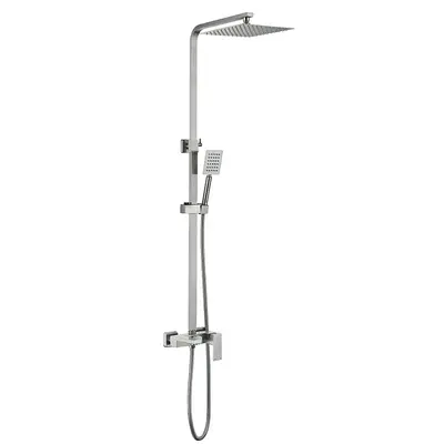 Душевая колонна со смесителем Zerix KUB-008-J из нерж. стали SUS304 (ZX4854) Душевая колонна со смесителем Zerix KUB-008-J из нерж. стали SUS304 (ZX4854)