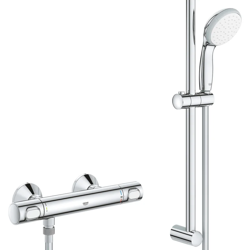 Змішувач термостат. для душу з гарнітурою Grohe Precision Flow (34841000)
