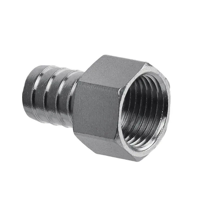 Штуцер для подсоединения шланга Koer KF.U08F-14 - 3/4"x14mm F (KR3342) Штуцер для подсоединения шланга Koer KF.U08F-14 - 3/4"x14mm F (KR3342)