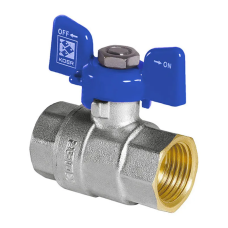 Кран шаровый Koer 1" ГГБ (KR.217.B) синий (KR2718)