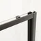 Дверь в нишу Mixxus Premium DIVERSE SD01-140x185-TR Black прозрачное стекло 5мм (MI6878)