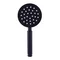 Лейка для душа Mixxus SH-01.SUS Black из нерж. стали (MI6119)