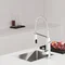 Смеситель для кухни с гибким изливом Grohe Eurocube (31395000)