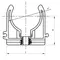 Крепление для PPR трубы 40 Koer K0077.PRO (KP0092)