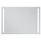 Зеркало Mixxus Premium LINES MR18-100x70-REVERSE (LED Touch, Anti-fog, димер) (MP6627)